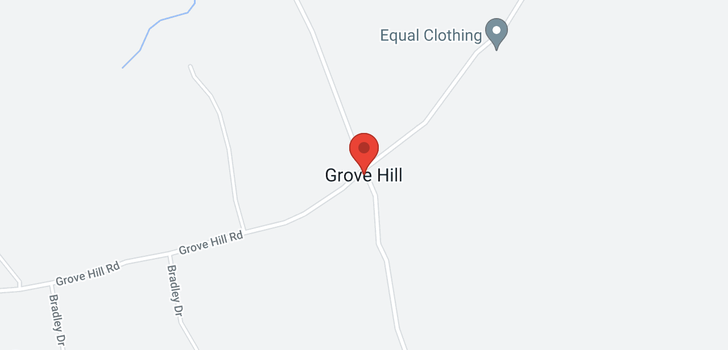 map of 452 Grove Hill Road